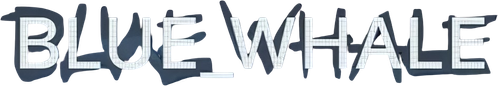 #Blue_Whale logo