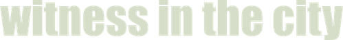 Witness in the City logo