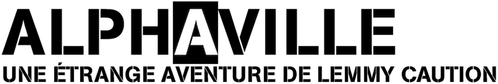 Alphaville, une étrange aventure de Lemmy Caution logo