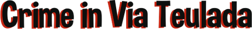 Delitto in via Teulada logo