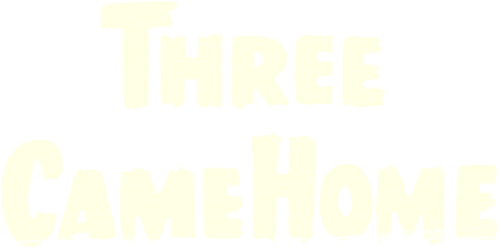Three Came Home logo