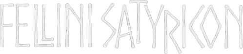 Fellini Satyricon logo