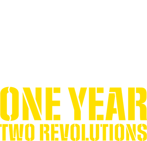 1917: One Year, Two Revolutions logo