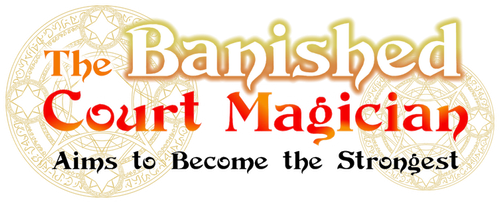 The Banished Court Magician Aims to Become the Strongest logo