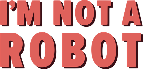 Ik ben geen robot logo