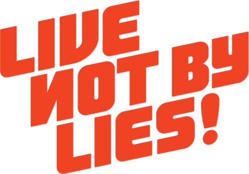 Live Not by Lies! logo