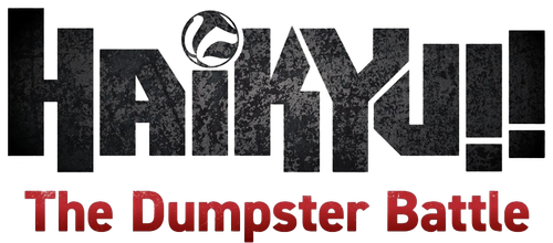 HAIKYU!! The Dumpster Battle logo