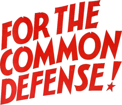 For the Common Defense! logo