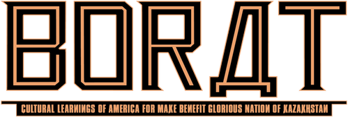 Borat: Cultural Learnings of America for Make Benefit Glorious Nation of Kazakhstan logo