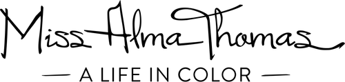 Miss Alma Thomas: A Life in Color logo