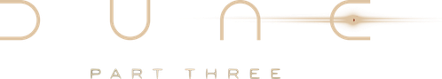 Dune: Part Three logo