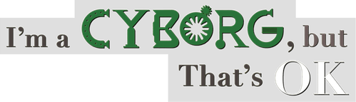 Je suis un cyborg logo