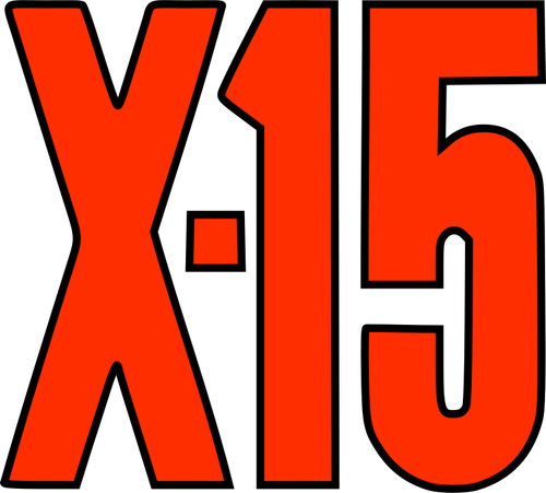 X-15 logo