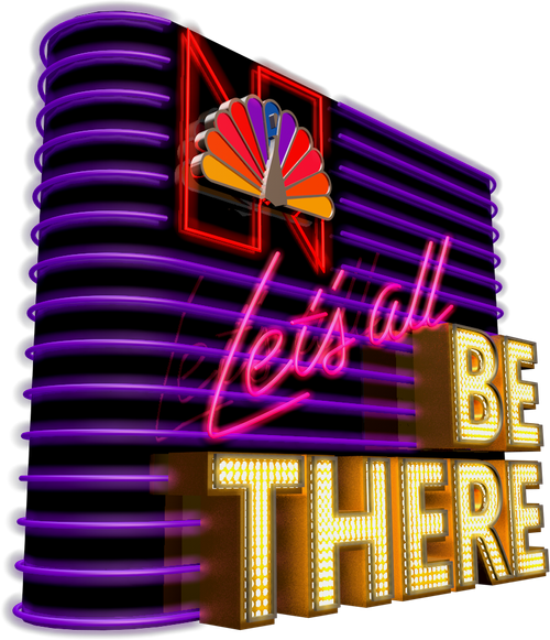 The NBC All Star Hour: Let's All Be There logo