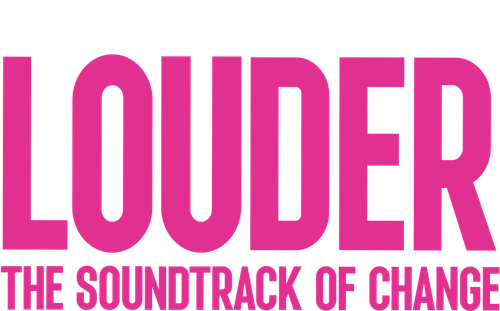 LOUDER: The Soundtrack of Change logo