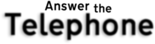 Answer The Telephone logo