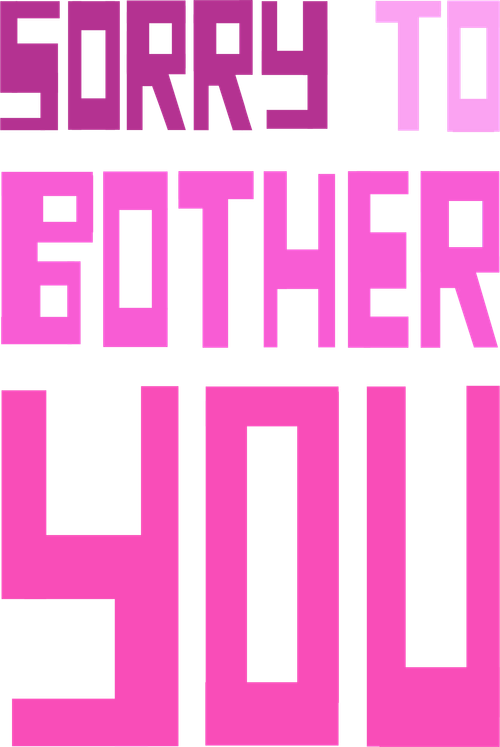 Sorry to Bother You logo