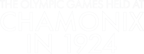 Les Jeux Olympiques De Chamonix 1924 logo