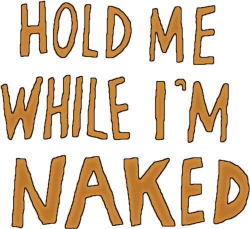 Hold Me While I'm Naked logo