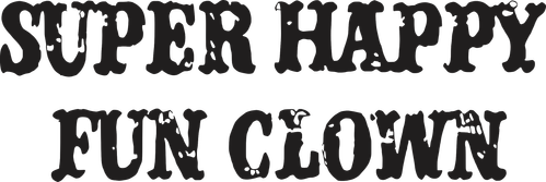 Super Happy Fun Clown logo