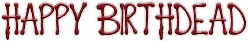 Happy Birthdead logo