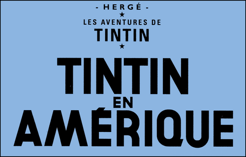 Tintin en Amérique logo