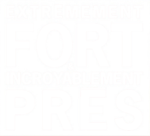 Extrêmement fort & incroyablement près logo