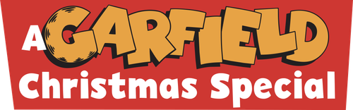 A Garfield Christmas logo