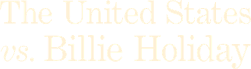 The United States vs. Billie Holiday logo