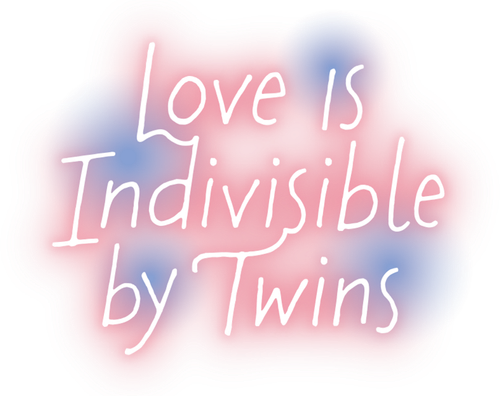 Love Is Indivisible by Twins logo