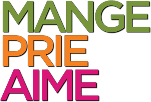 Mange, prie, aime logo