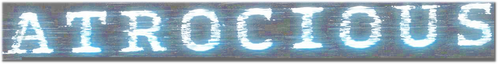 Atrocious logo