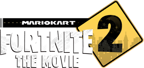 Fortnite The Movie 2: Mario Kart logo