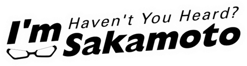 Haven't You Heard? I'm Sakamoto logo