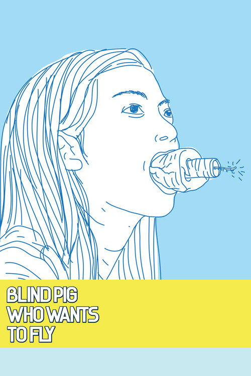 Blind pig who wants to fly
