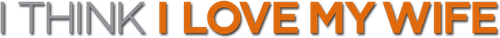 I Think I Love My Wife logo