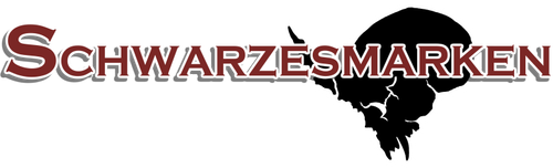 Schwarzes Marken logo