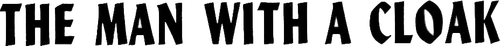The Man with a Cloak logo