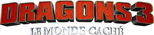 Dragons 3 : Le monde caché logo