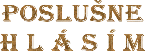 Poslusne hlasim logo