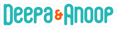 Deepa & Anoop logo