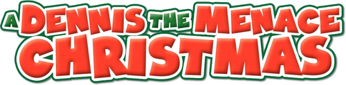 A Dennis the Menace Christmas logo