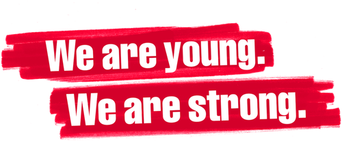 We Are Young. We Are Strong. logo