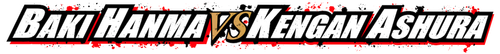 Baki Hanma vs Kengan Ashura logo