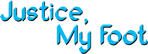 Justice My Foot logo