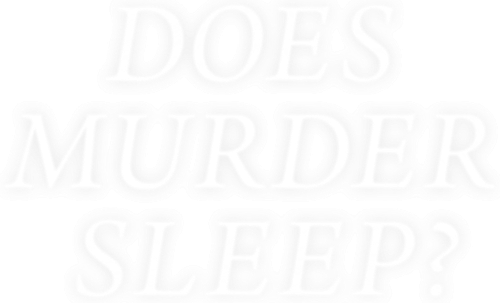 Does Murder Sleep logo