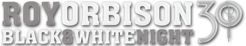 Roy Orbison : Black and White Night logo