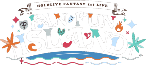 Hololive Fantasy 1st Live Fan Fun Island logo