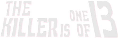 El asesino está entre los trece logo