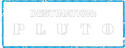 Destination: Pluto logo